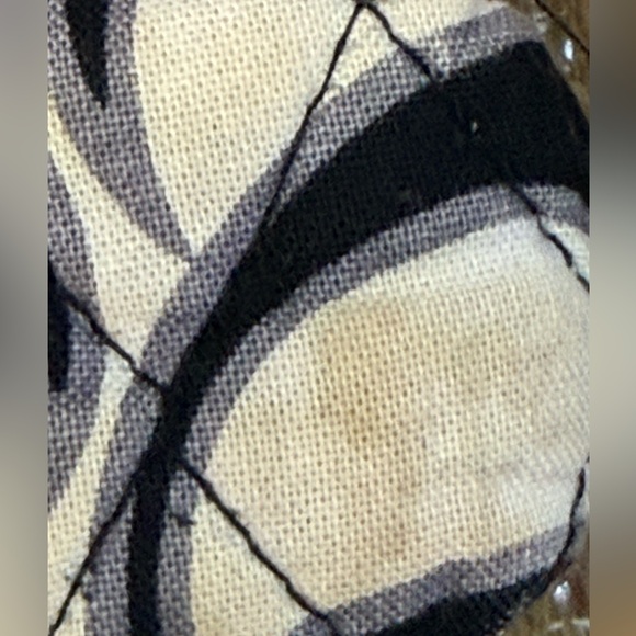 Vera Bradley Black Quilted Wallet. Clearly used, with visible signs of stains. - Picture 8 of 10